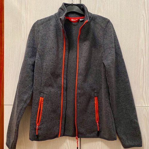 Fleece jacket like new, gray, size S