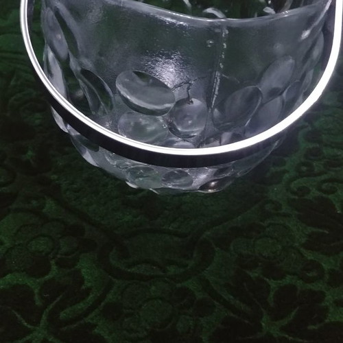 Kosta Boda Kosgrap Ice Bucket Art Glass by Ann/Goran Warff like new
