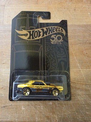 Hot Wheels 50 Years Anniversary '67 Camaro Gold New