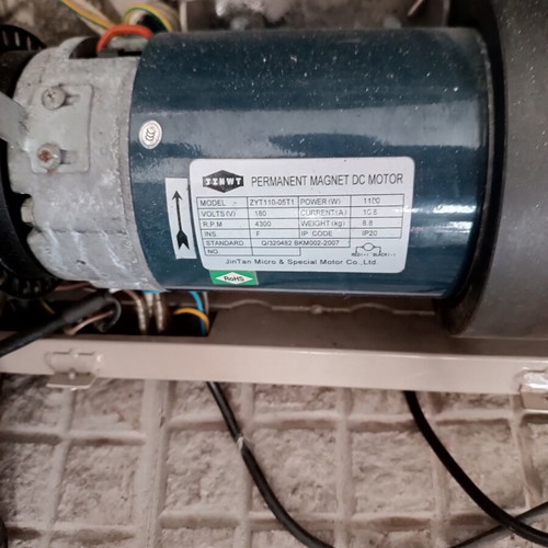 Permanent Magnet DC Motor 1100W used for treadmill or DIY