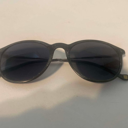 Hackett Bespoke 842 Polarized sunglasses used, blue and silver