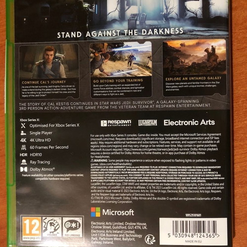 Star Wars Jedi Survivor Xbox Series X like new