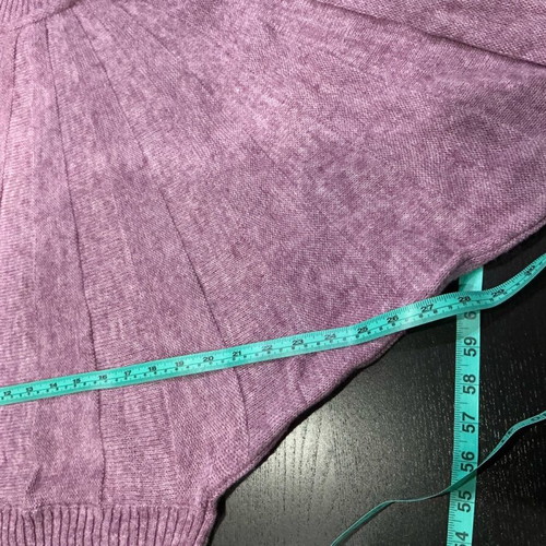 Knitted turtleneck with batwing sleeves like new, pink, oversized