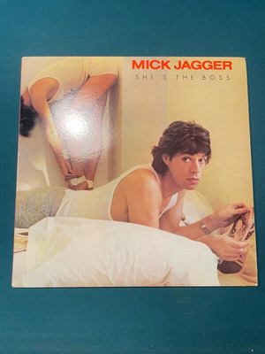 Mick Jagger She's the Boss LP used, 1985 American edition