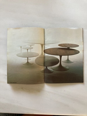 Knoll International Βίντατζ κατάλογος σχεδιασμού 1970s, έκδοση Mobel Uruguay