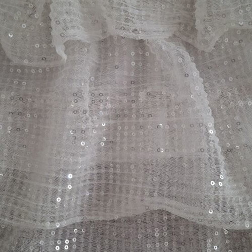 Top with sequins strapless like new, size S