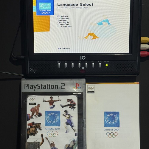 Athens 2004 PS2 game used for PlayStation 2