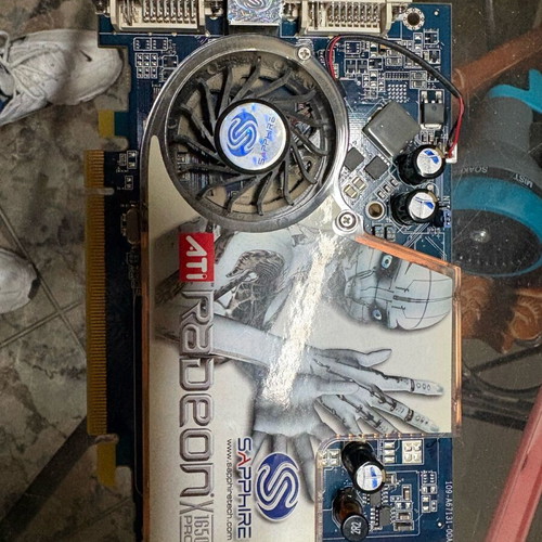 Sapphire ATI Radeon X1650 Pro κάρτα γραφικών 256MB GDDR3 μεταχειρισμένη