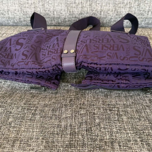 Versus by Versace vintage shoulder bag used, purple