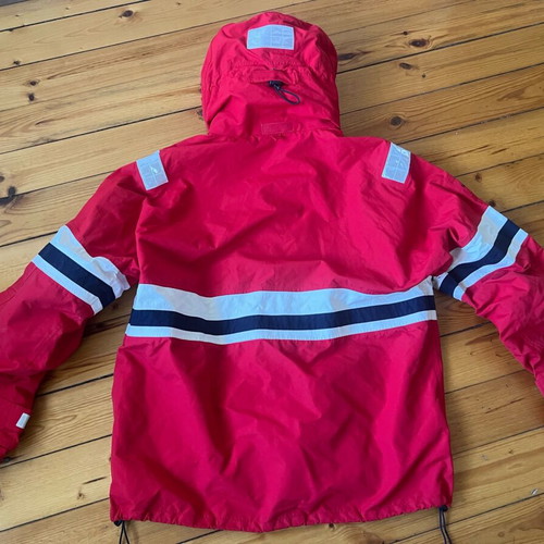 Marine Pool Spirit of the Ocean men's red sailing jacket like new, size XL