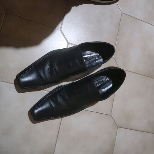 Damiani leather formal shoes like new, size 46, black