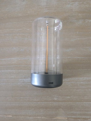 Led lamp like new with dimmer and rechargeable USB type c