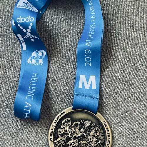 37th Athens Marathon Medal new, 42 km