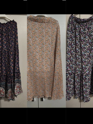 Fullah Sugah skirts pack of 3 like new, multicolor, one size