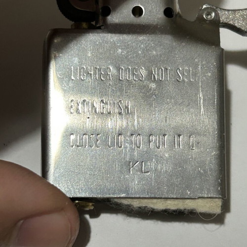 Tristar gasoline lighter used, V for Vendetta design