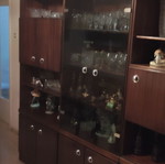 Solid wood screen in like new condition