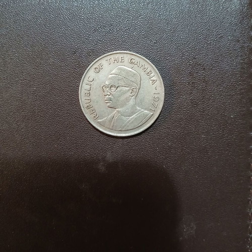 Gambia 1971 50 Bututs coin