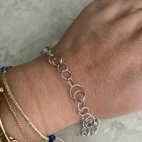 Gregio by Vassia Kostara silver bracelet used