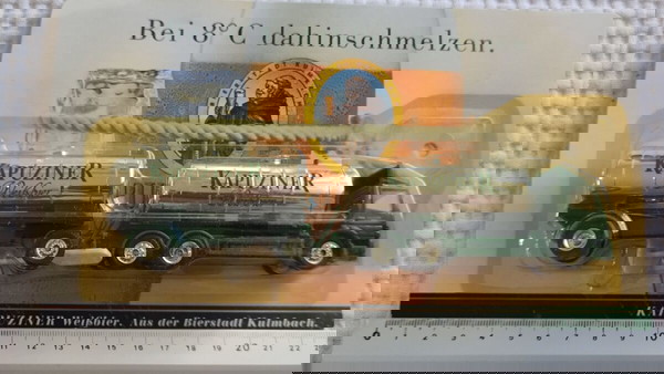 Φορτηγό - Νταλίκα ΒΥΤΙΟ H0 - διαφήμιση μπύρας KAPUZINER