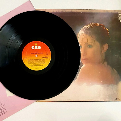 Barbra Streisand Wet vinyl record used, Dutch pressing 1979