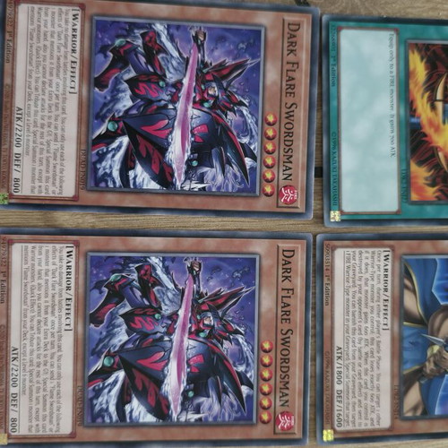 Flame Swordsman card set like new with extras
