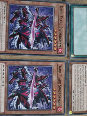 Flame Swordsman card set like new with extras