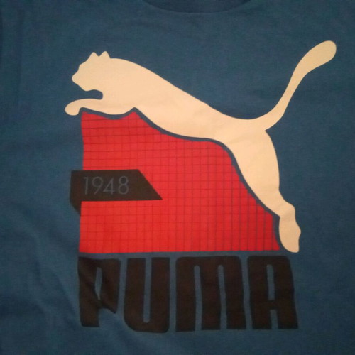 Puma men's blue shirt like new, size Small