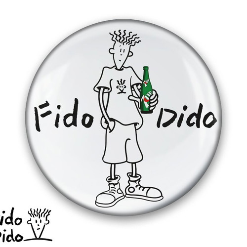 Fido Dido pins set of 10 new, 90s designs