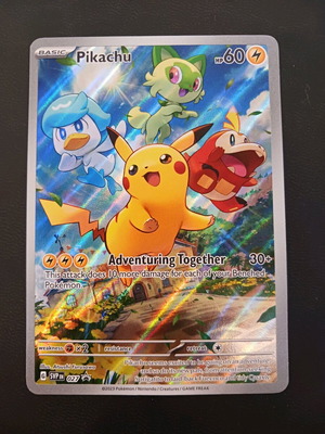 Pikachu Promo Holographic Card new