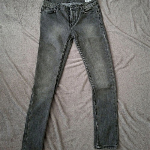Denim men's jeans 32/34 slim fit, grey