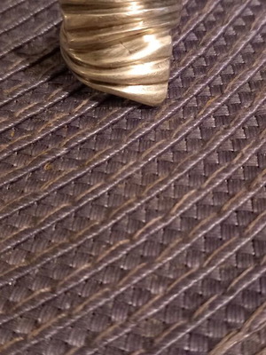 Silver ring thick, beautiful