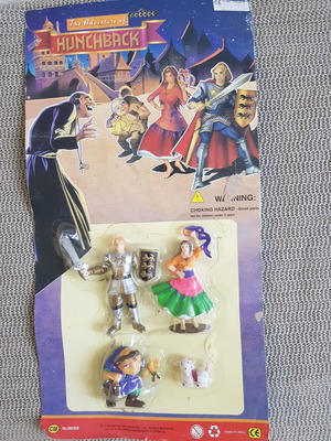 Chap Mei The Hunchback of Notre Dame figures used, sealed packaging