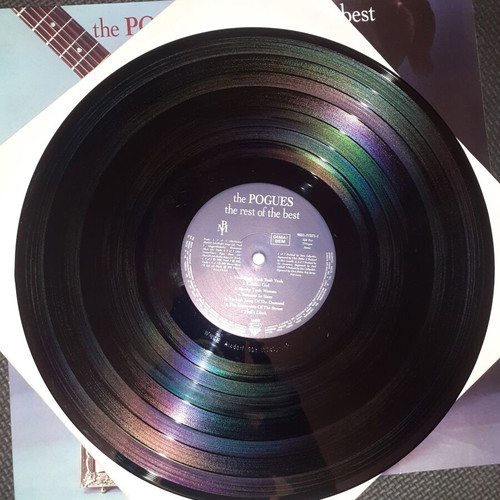 The Pogues The Rest Of The Best LP used, punk compilation 1992
