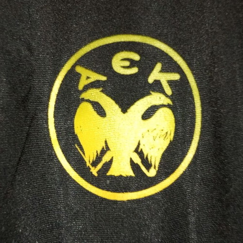 AEK Kronos basketball tracksuit set used vintage retro, size L