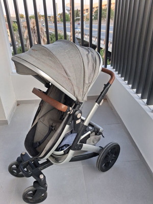 Joolz stroller used with large storage space