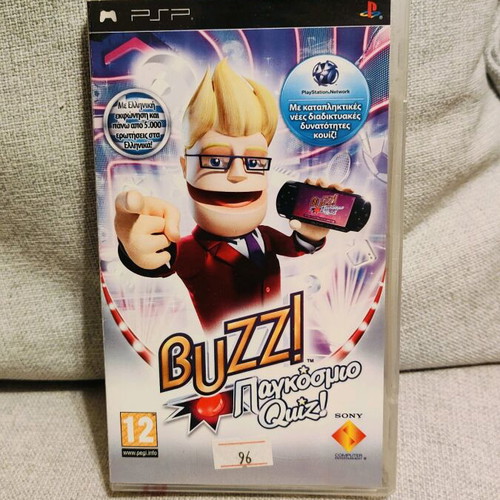 Buzz World Quiz used for PlayStation Portable (PSP)