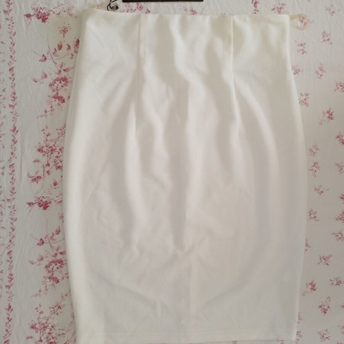 Desiree skirt new with gift neseser, white, high waist