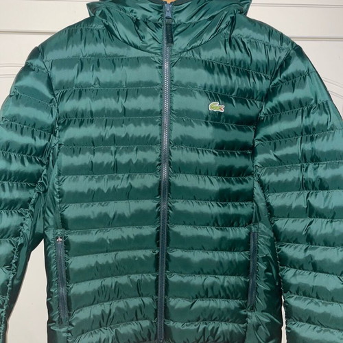Lacoste jacket windbreaker new, green, size M