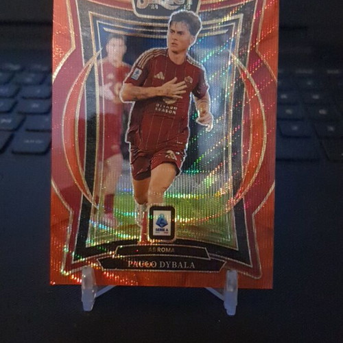 Panini Select Serie A 2024-25 Paulo Dybala Red Wave /38 Colourmatch like new