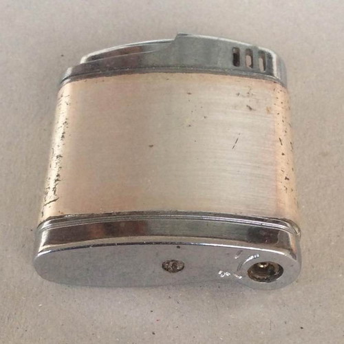 S.S. Lazio lighter collectible used with wear