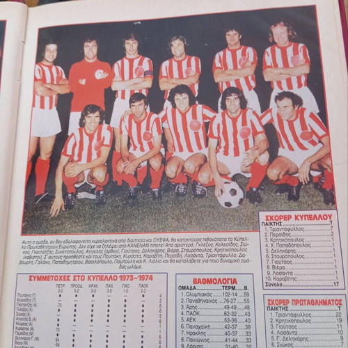 The History of Olympiakos two-volume book like new, hobby