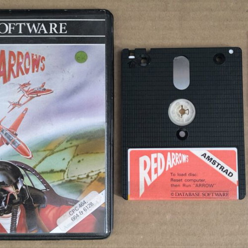 Red Arrows Database Software Amstrad Disk like new