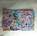 Poster on 300g cardboard, size 12.5×18cm made to order