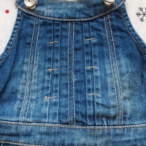 United Colors of Benetton baby denim dress used for 12-18 months