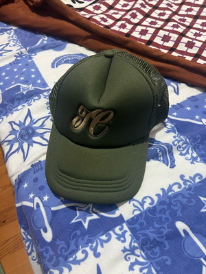 Jockey hat like new, green