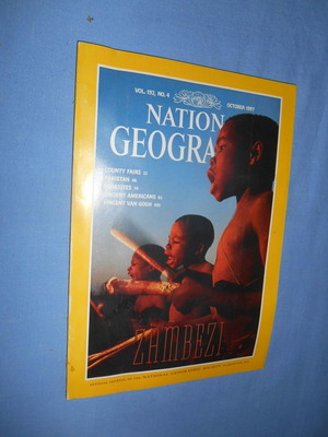 National Geographic τεύχος Οκτωβρίου 1997 μεταχειρισμένο, αγγλική γλώσσα