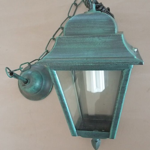 Ceiling Pendant Light for Outdoor Use Green, new