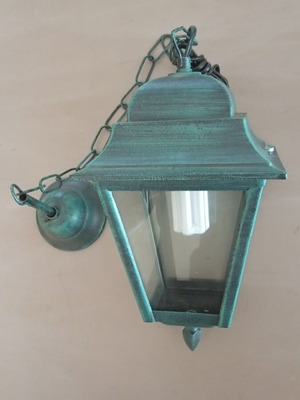 Ceiling Pendant Light for Outdoor Use Green, new