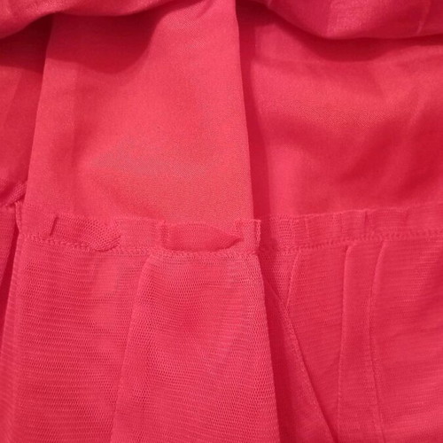 Mothercare dress satin red size 7 like new