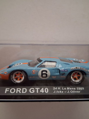 Ford GT40 24 h Le Mans 1969 μοντέλο αυτοκινητάκι σαν καινούργιο